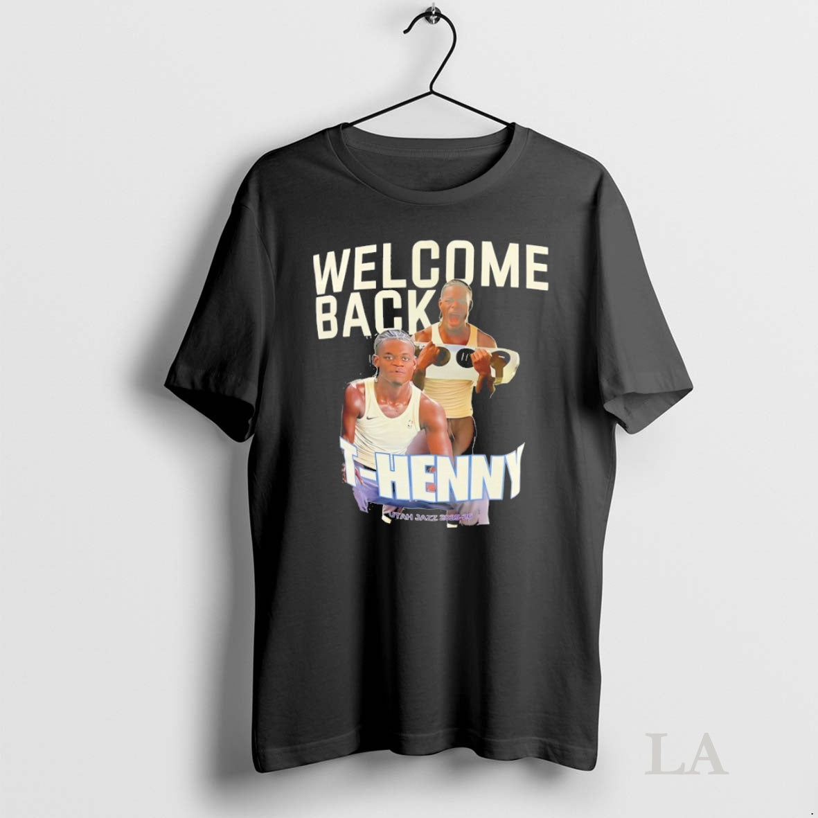 Original Welcome Back T Henny Utah Jazz 2025 2026