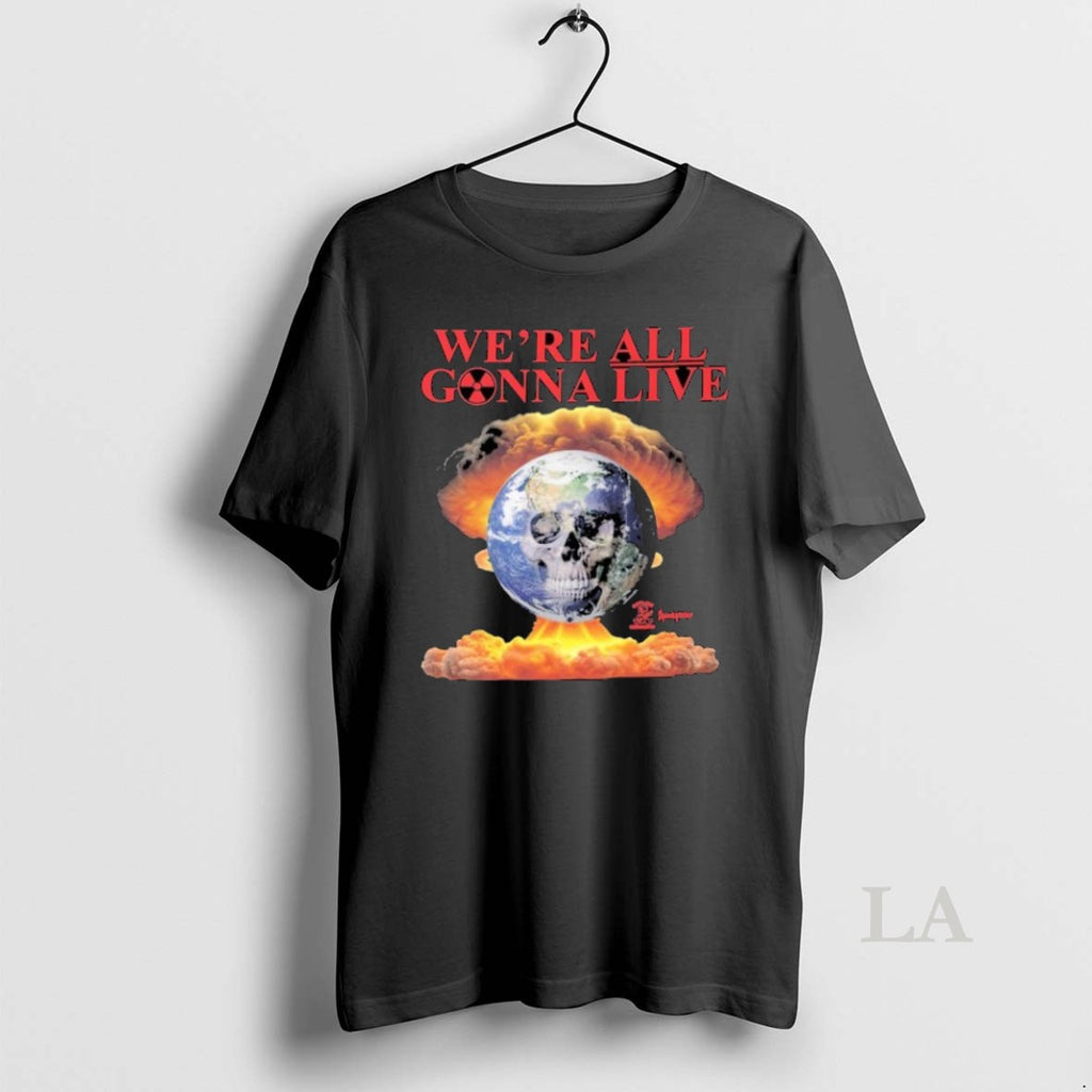 Original Were All Gonna Live Offline Ceramics