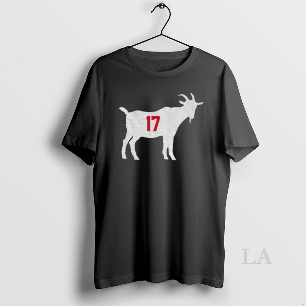 Original Will Klein Wearing Ohtanis Number On A Goat 17 Dodgers Mvp