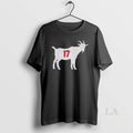 Original Will Klein Wearing Ohtanis Number On A Goat 17 Dodgers Mvp