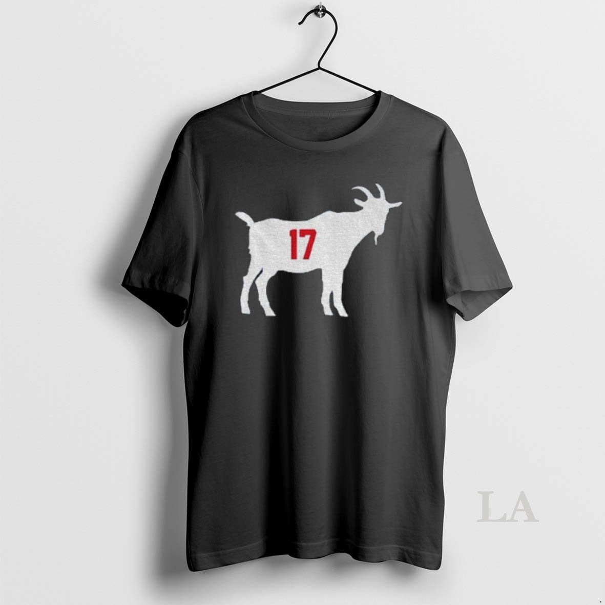 Original Will Klein Wearing Ohtanis Number On A Goat 17 Dodgers Mvp