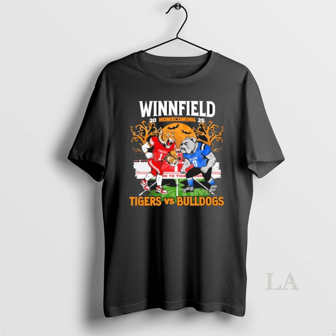 Original Winnfield Tigers Vs Bulldogs 2025 Homecoming Halloween