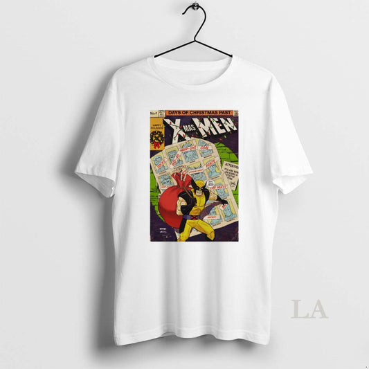 Original Wolverine Days Of Christmas Past Xmas Men White