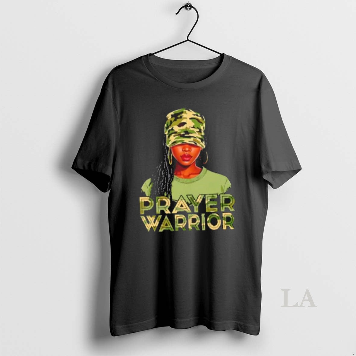 Original Women Black Camo Prayer Warrior