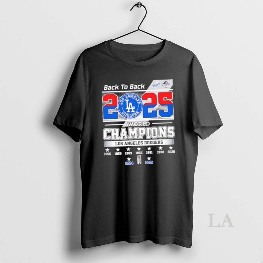 Original World Series Champions 2025 Los Angeles Dodgers Back To Back