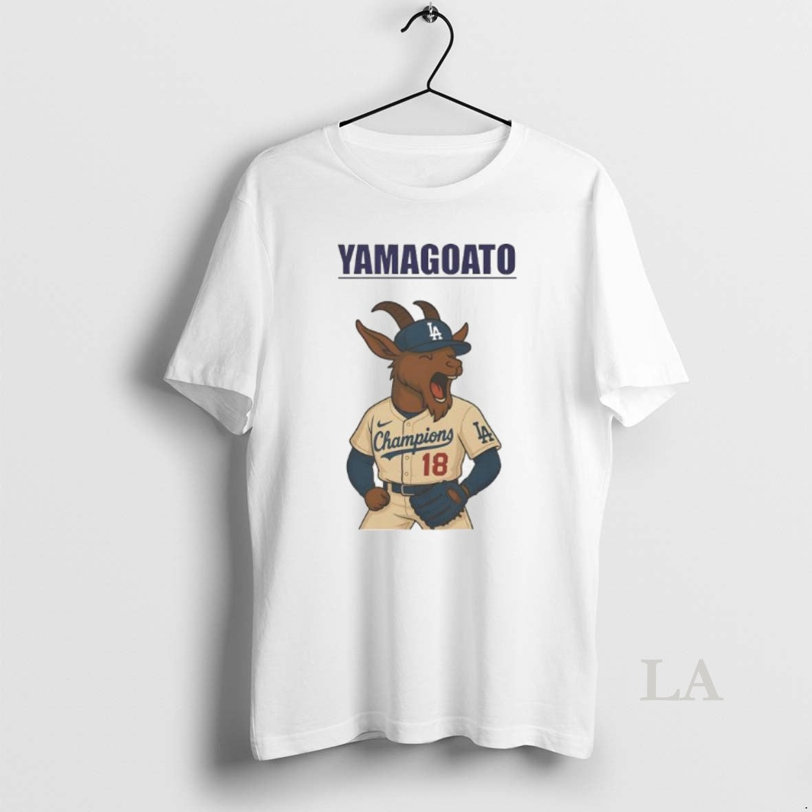 Original Yamagoato Champions Goat 18 Graphic