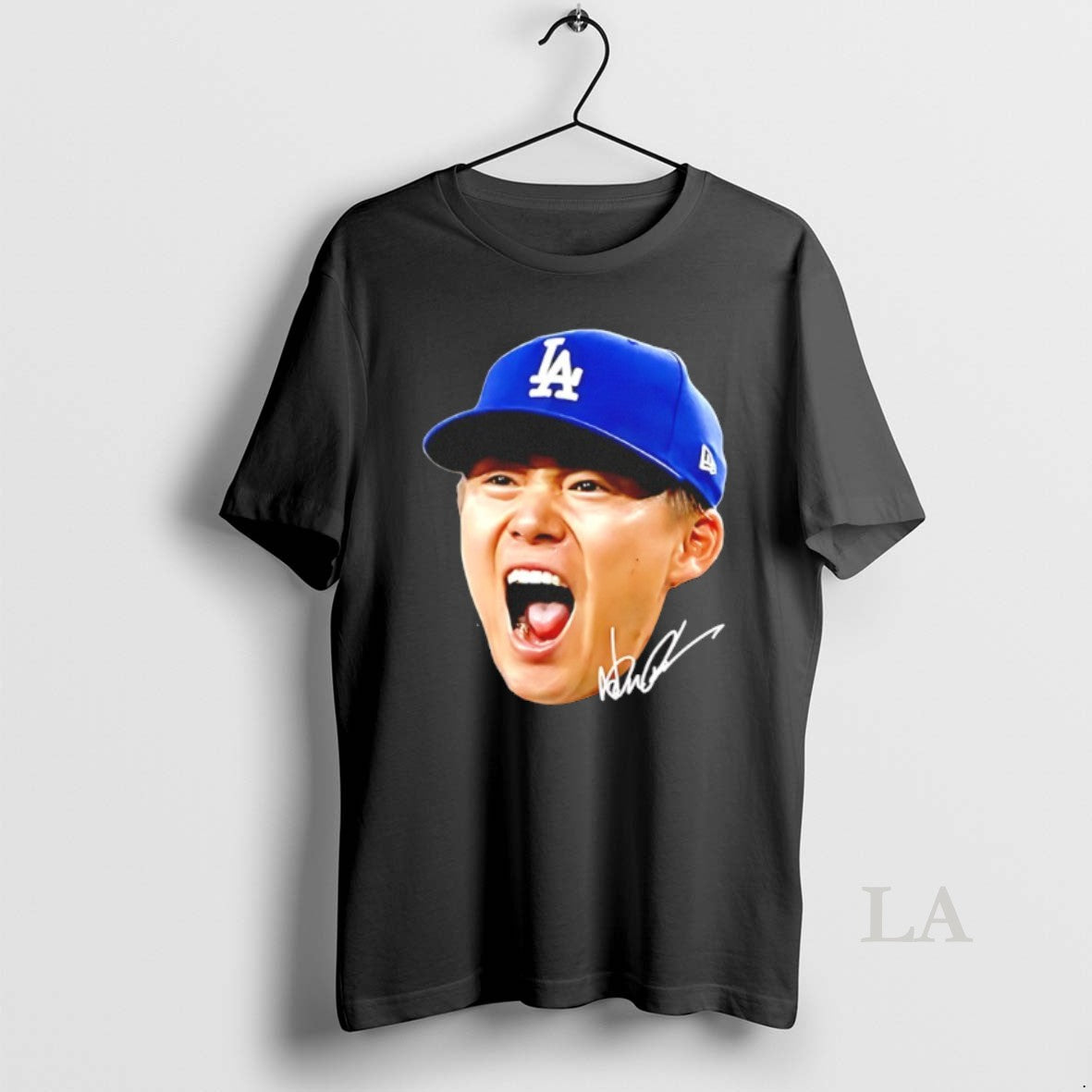 Original Yamamoto Aura Los Angeles Dodgers 2025 World Series Champions Big Face