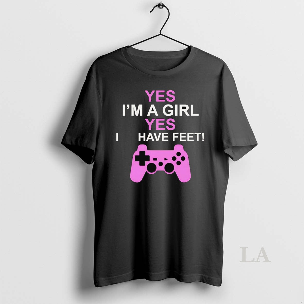 Original Yes Im A Girl Yes I Have Feet