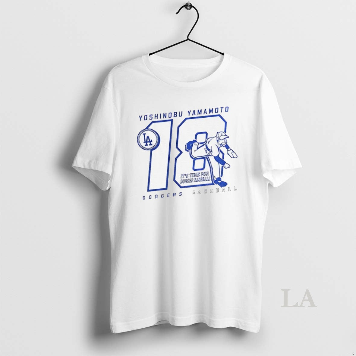 Original Yoshinobu Yamamoto Its Time For Dodgers Baseball Los Angeles Dodgers Mlb 2025