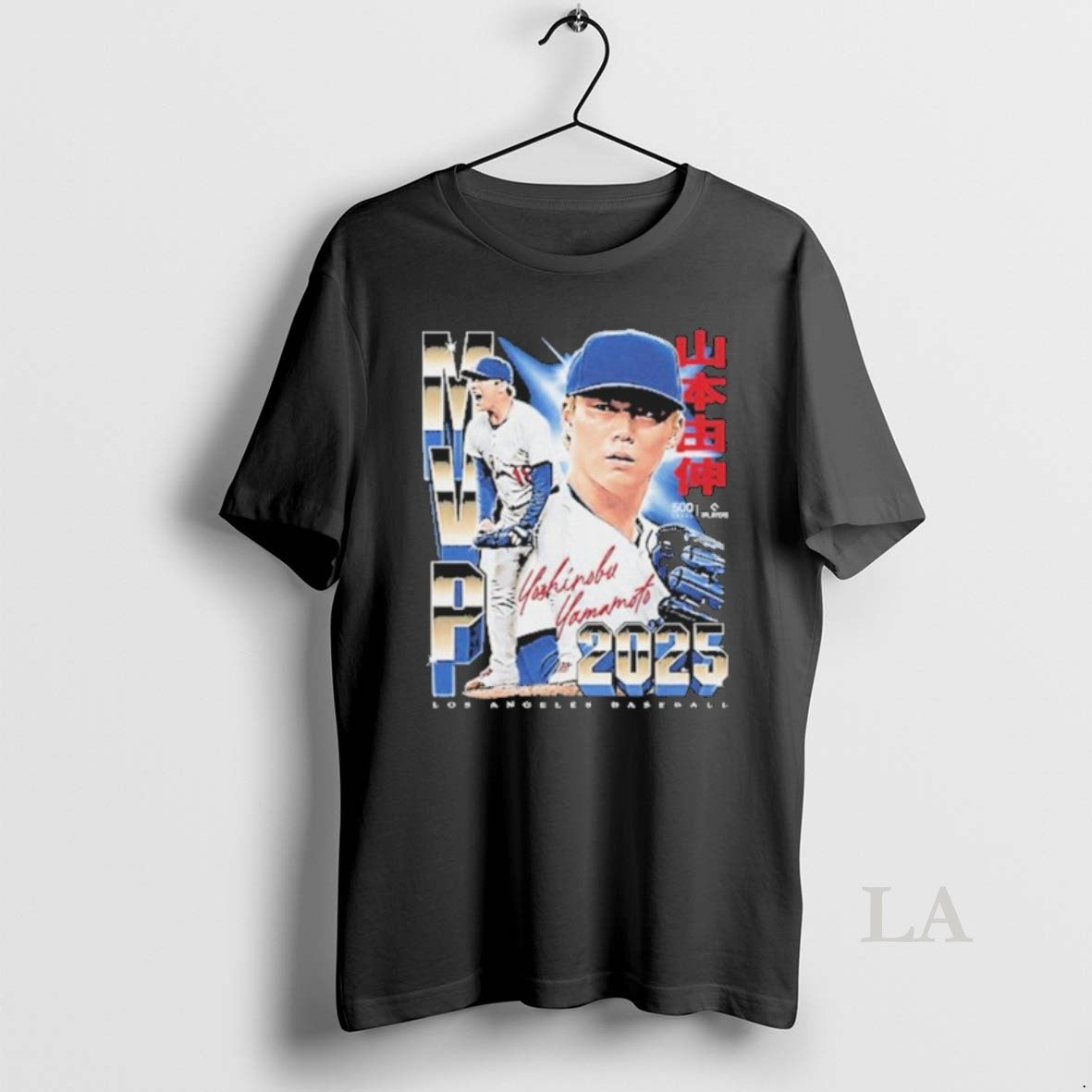 Original Yoshinobu Yamamoto Los Angeles D 2025 Champs Mvp