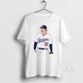 Original Yoshinobu Yamamoto Los Angeles Dodgers 18 Pitcher Graphic