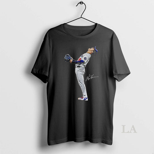 Original Yoshinobu Yamamoto Mvp Lights Out Los Angeles Dodgers Mlb Baseball World Series 2025 Signature