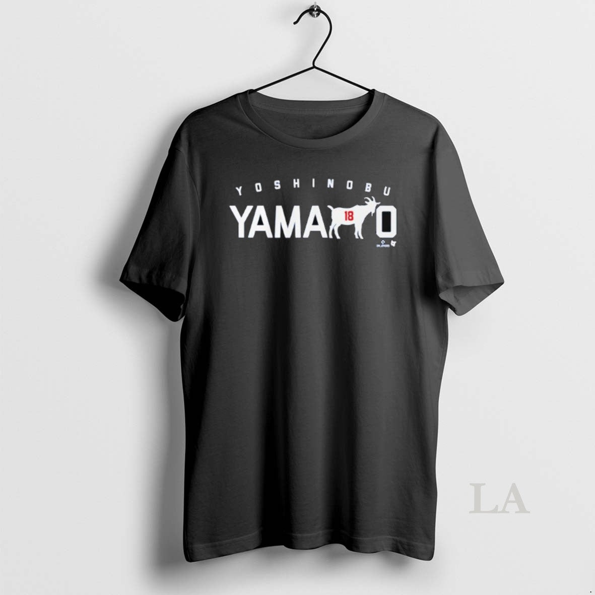 Original Yoshinobu Yamamoto Yama Goat O Los Angeles Dodgers