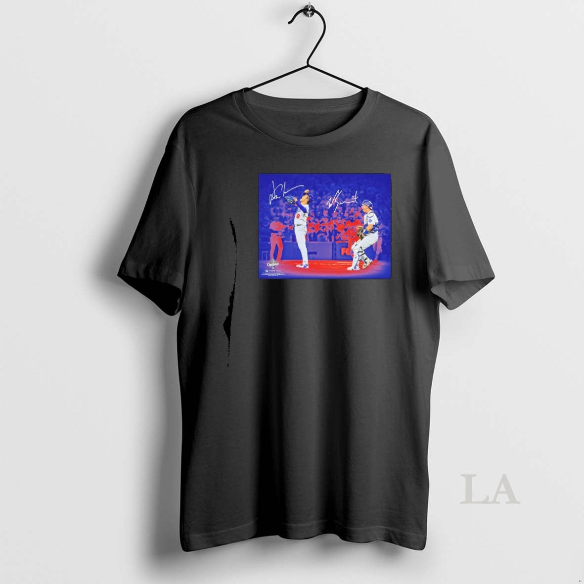 Original Yoshinobu Yamamoto And Will Smith Dodgers 2025 Mlb World Series Champions Autographed