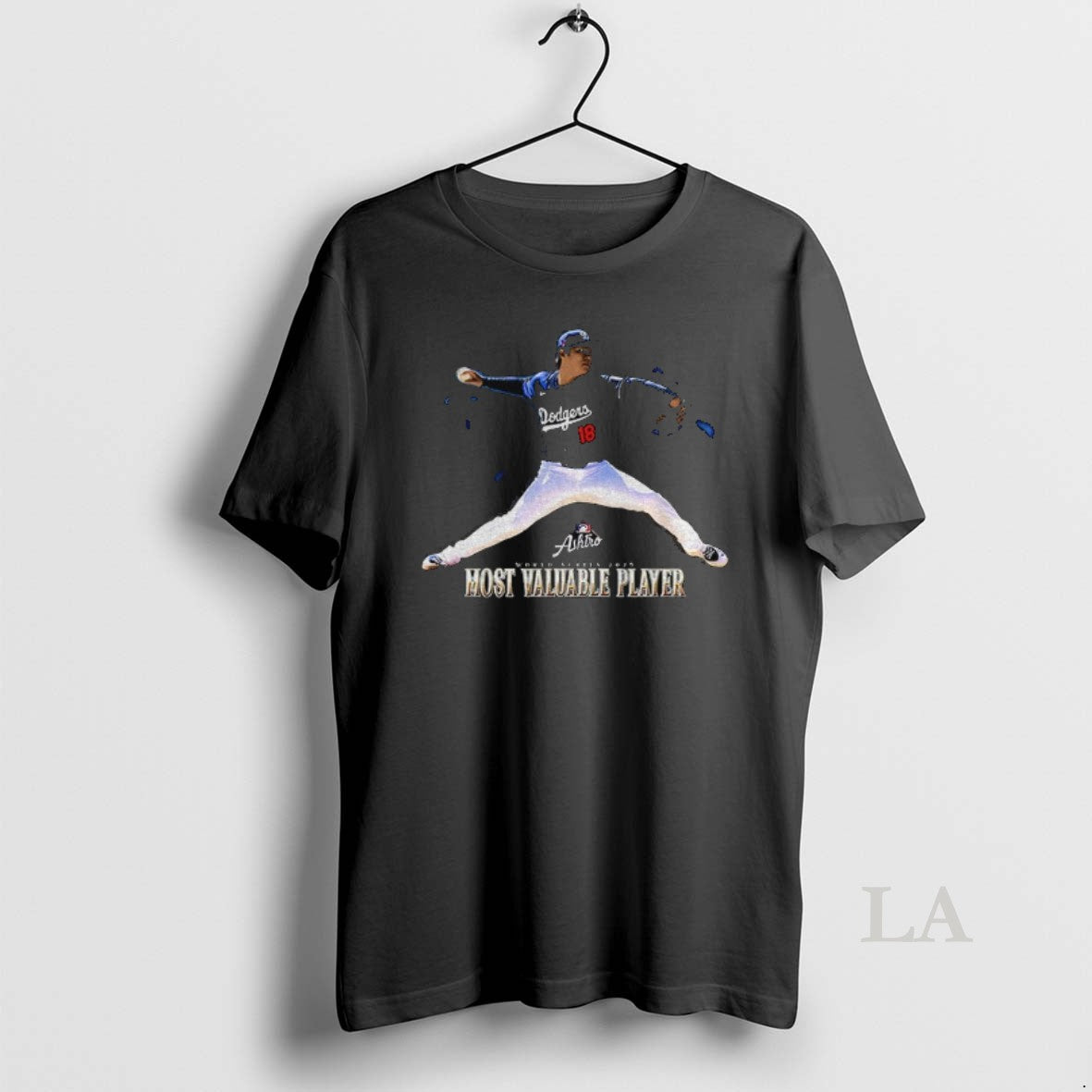 Original Yoshinobu Yamamoto Baseball Throw Los Angeles Dodgers World Series Most Valuable Player