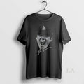 Original Yoshinobu Yamamoto Big Face Los Angeles Dodgers Mlb World Series Mvp Big Face Signature