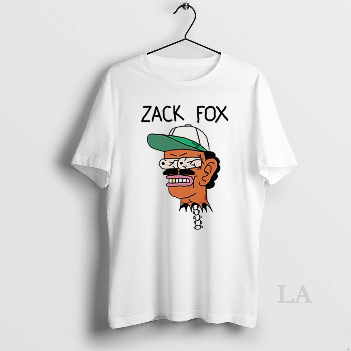 Original Zack Fox Head Bug Eyed Logo