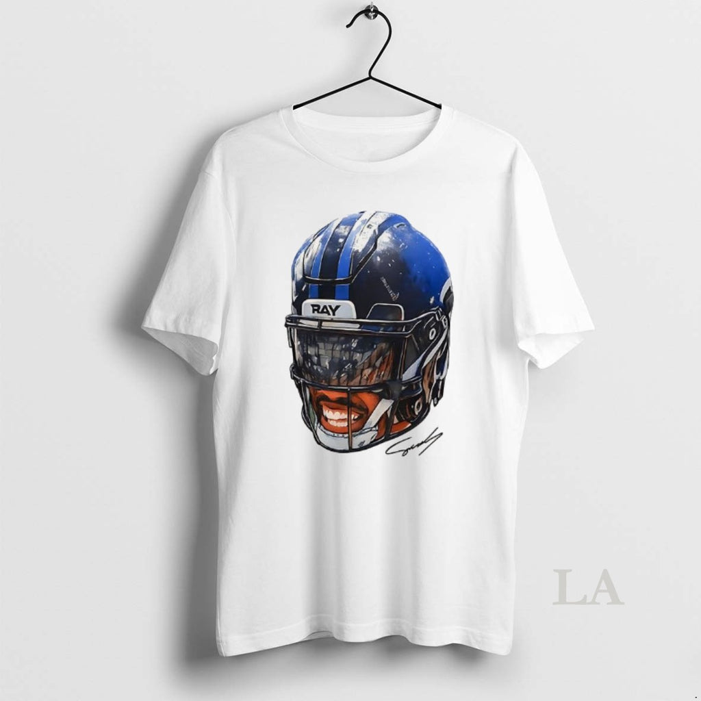 Original Zay Flowers Big Face Helmet Baltimore Ravens