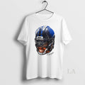 Original Zay Flowers Big Face Helmet Baltimore Ravens