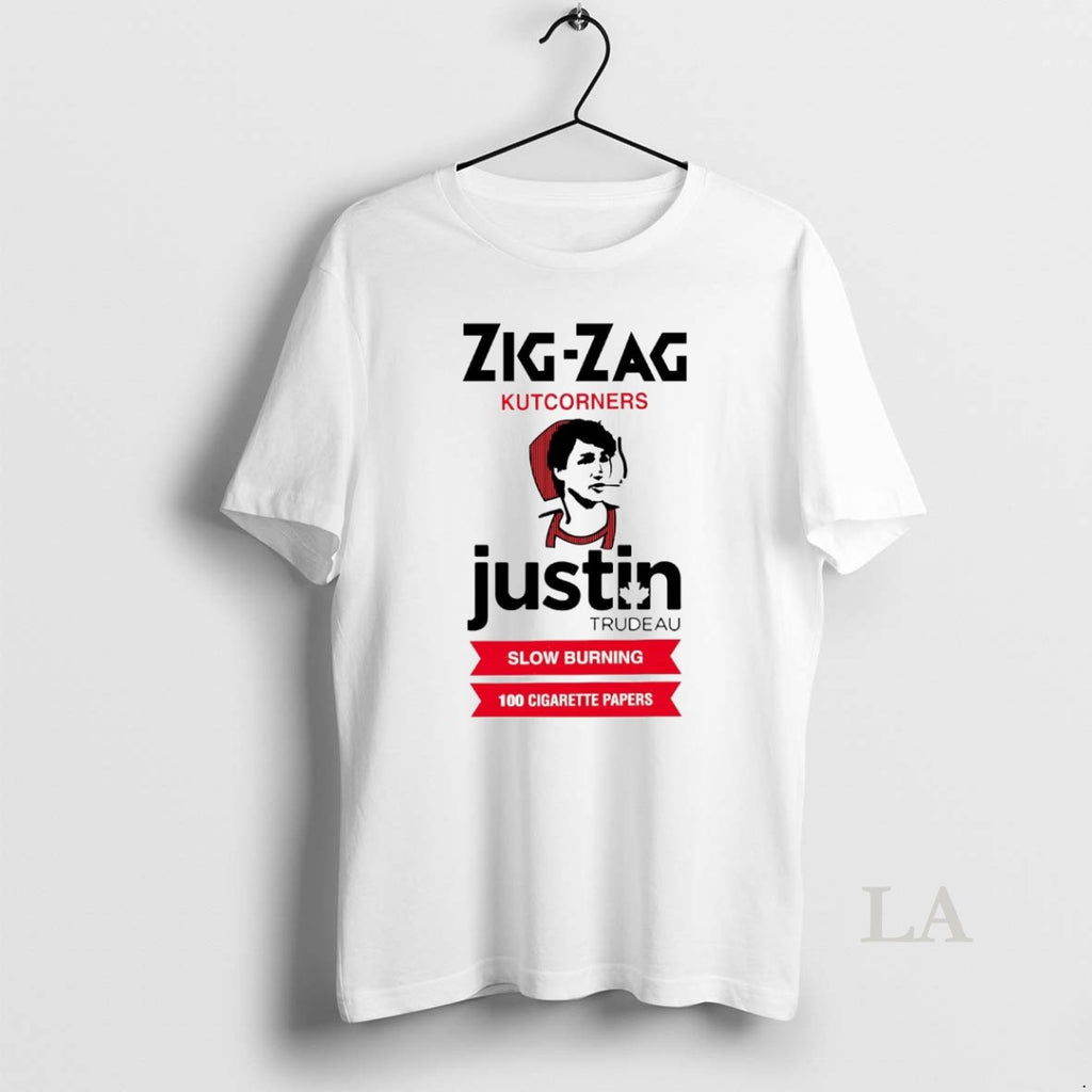 Original Zig Zag Kutcorners Justin Trudeau Slow Burning