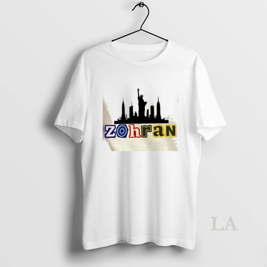 Original Zohran Mamdani For New York Nyc Skyline