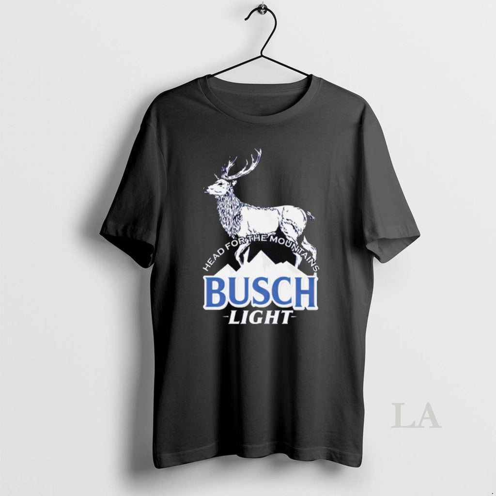 Original Busch Light Head For The Mountains