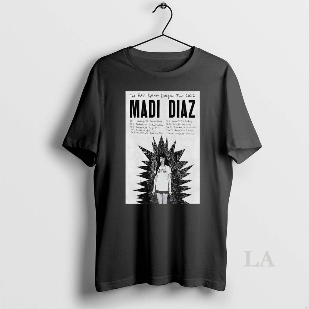 Original Madi Diaz The Fatal Optimist European 2026 Concert