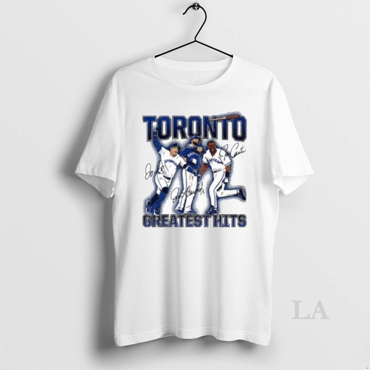 Original Oe Carter Jose Bautista And George Springer Toronto Blue Jays Toronto Greatest Hits Mlb