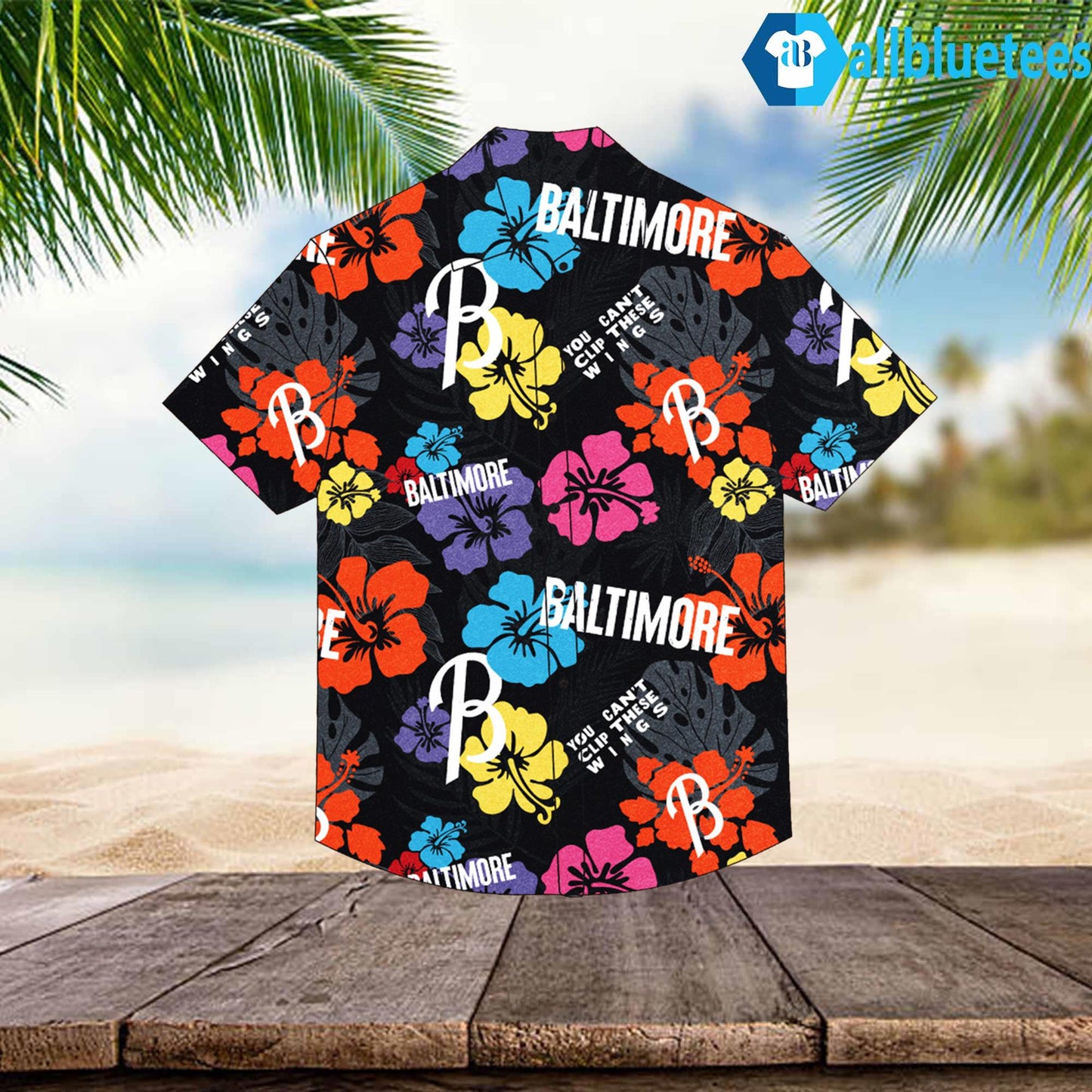 Oriole City Connect Hawaiian Shirt