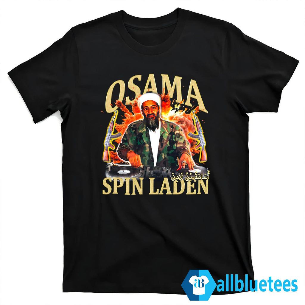 Osama Spin LaDen DJ Shirt