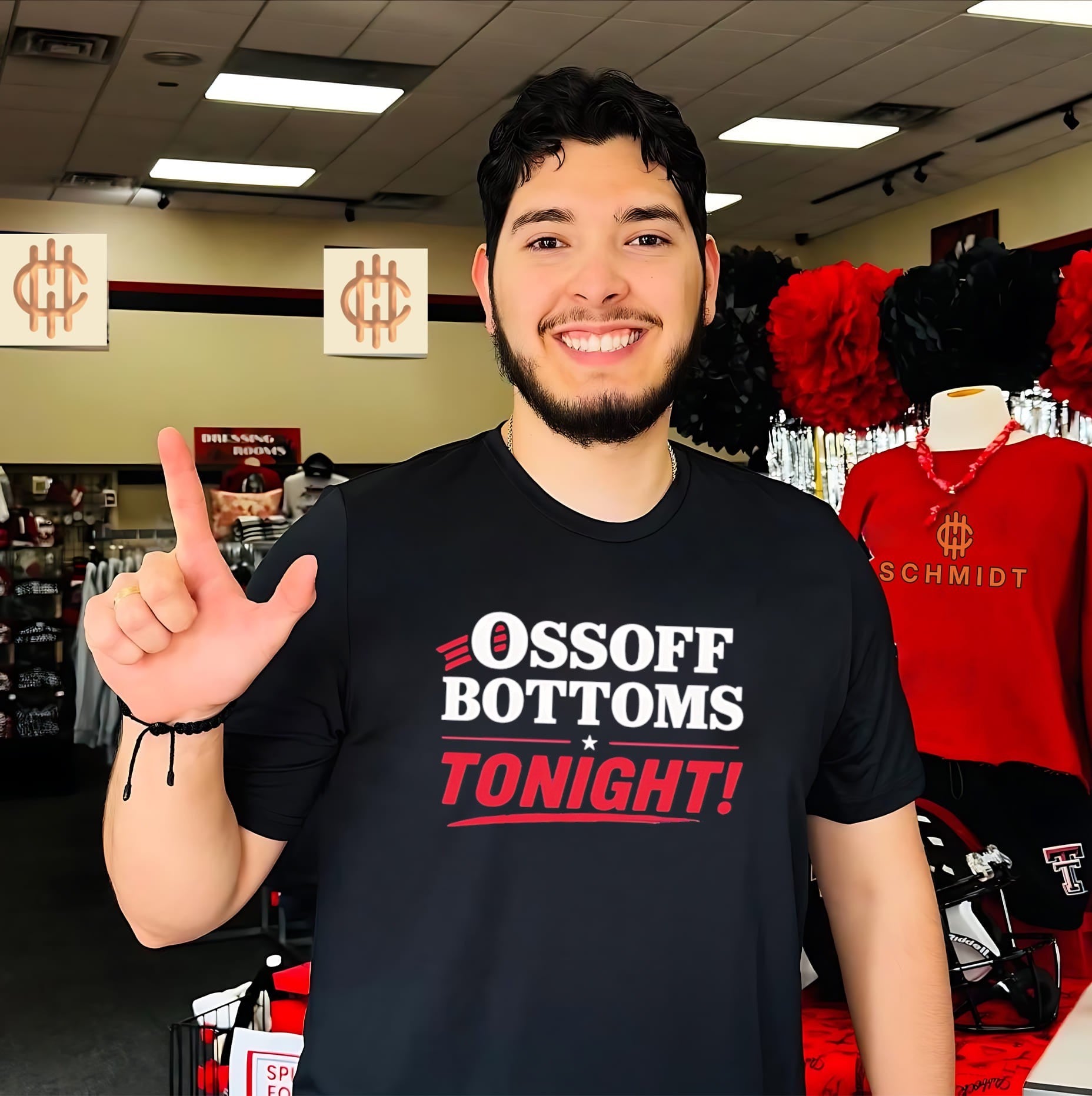 Ossoff Bottoms Tonight Shirt
