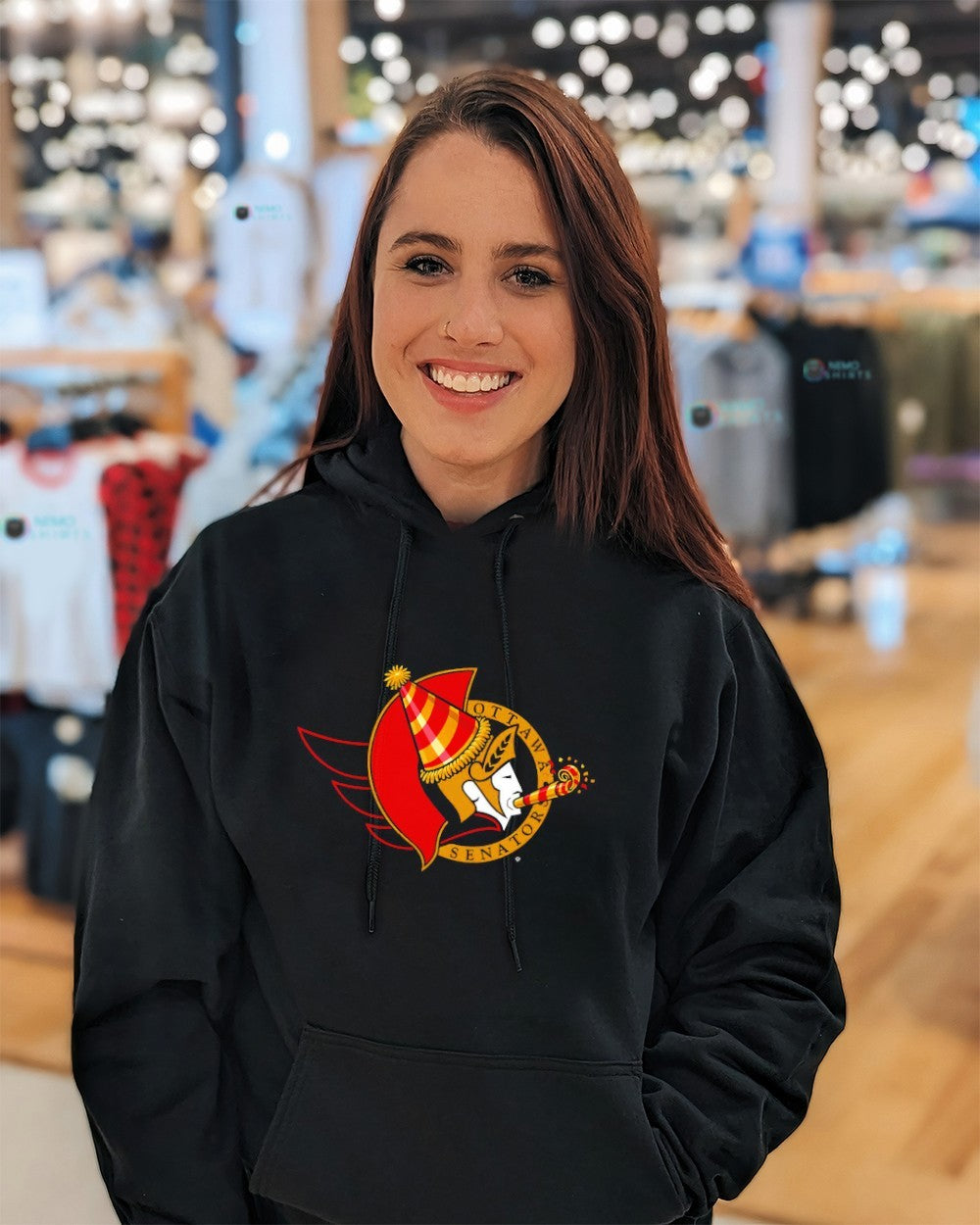 Ottawa Senators logo celebrating 35 years old shirt