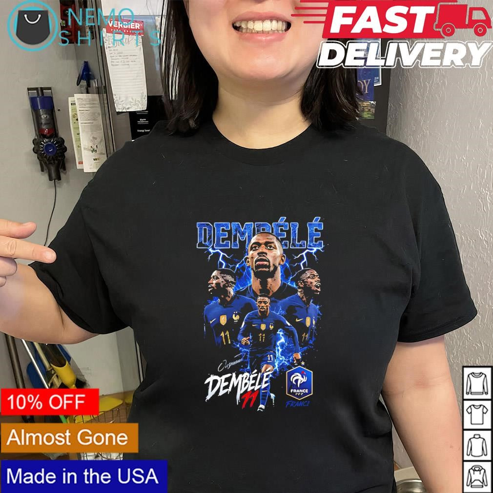 Ousmane Dembele France FC number 11 graphic shirt