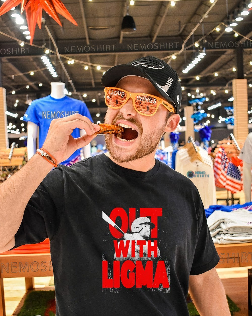 Out with Ligma Kyle Schwarber Philadelphia Phillies shirt