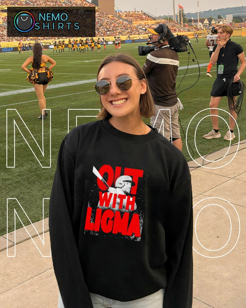 Out with Ligma Kyle Schwarber Philadelphia Phillies shirt