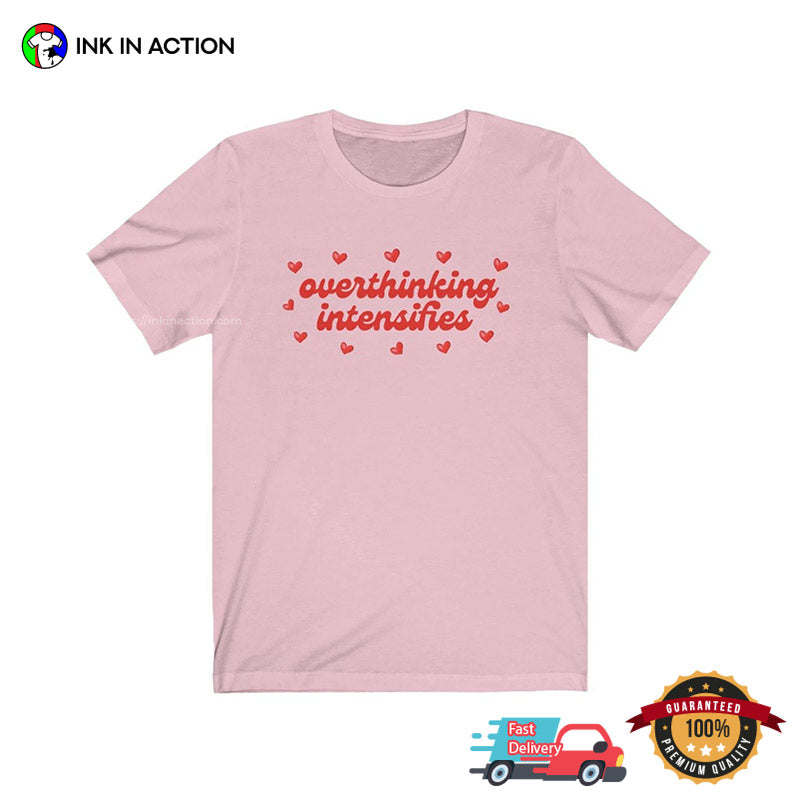 Overthinking Intensifies Neurodivergent Comfort Colors T-shirt