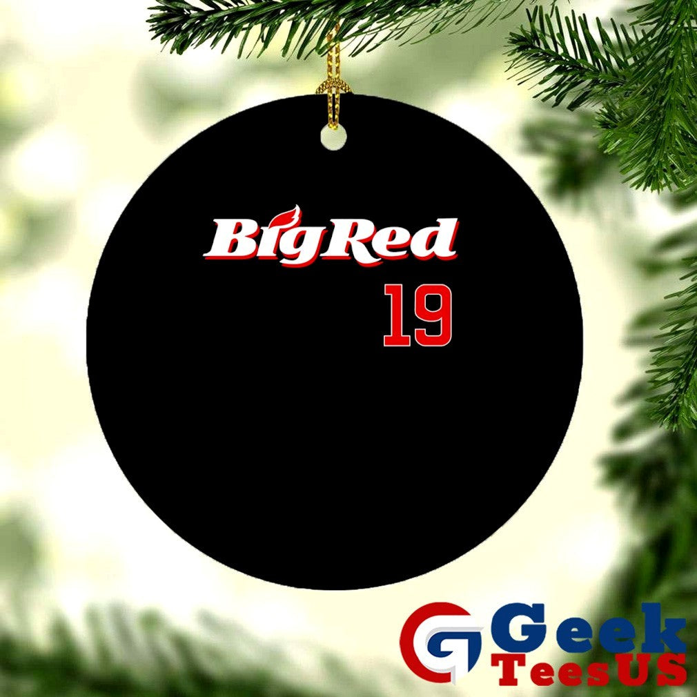 Owen Caissie Big Red 19 Chicago Cubs shirt