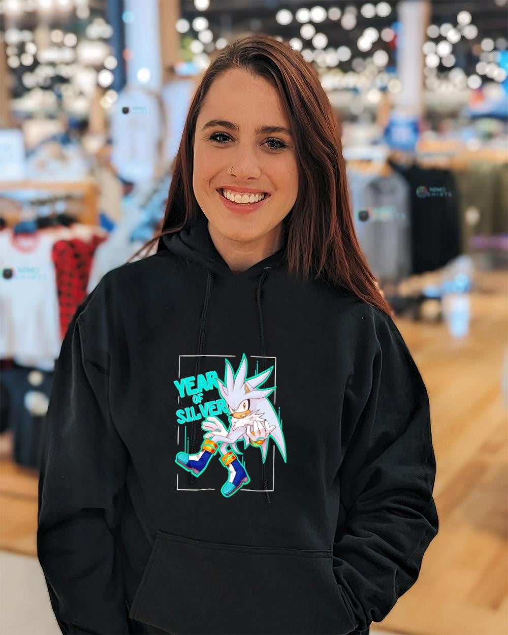 Year Of Silver hedgehog graphic shirt