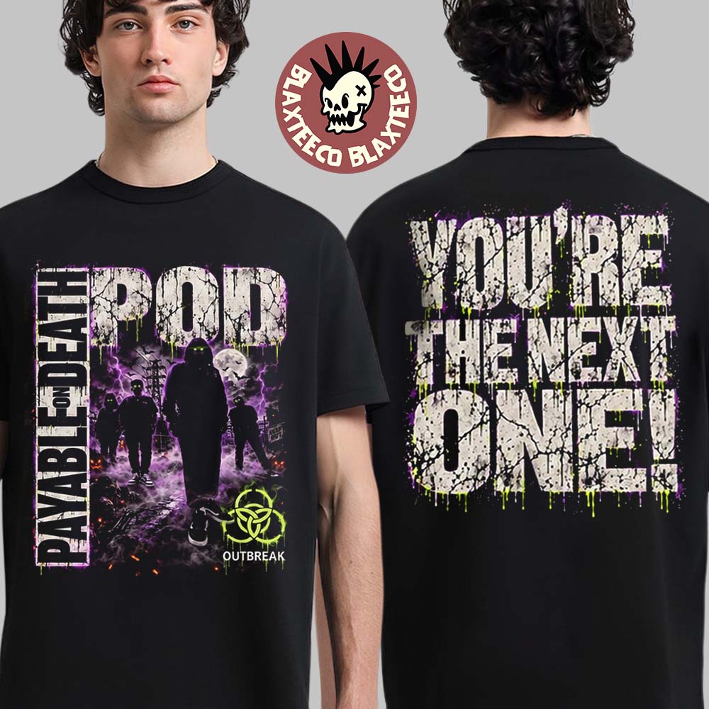 POD Playable On Death 2026 Halloween Show Exclusive Tee In Anaheim CA Oct 31 2026 Two Sided T-Shirt
