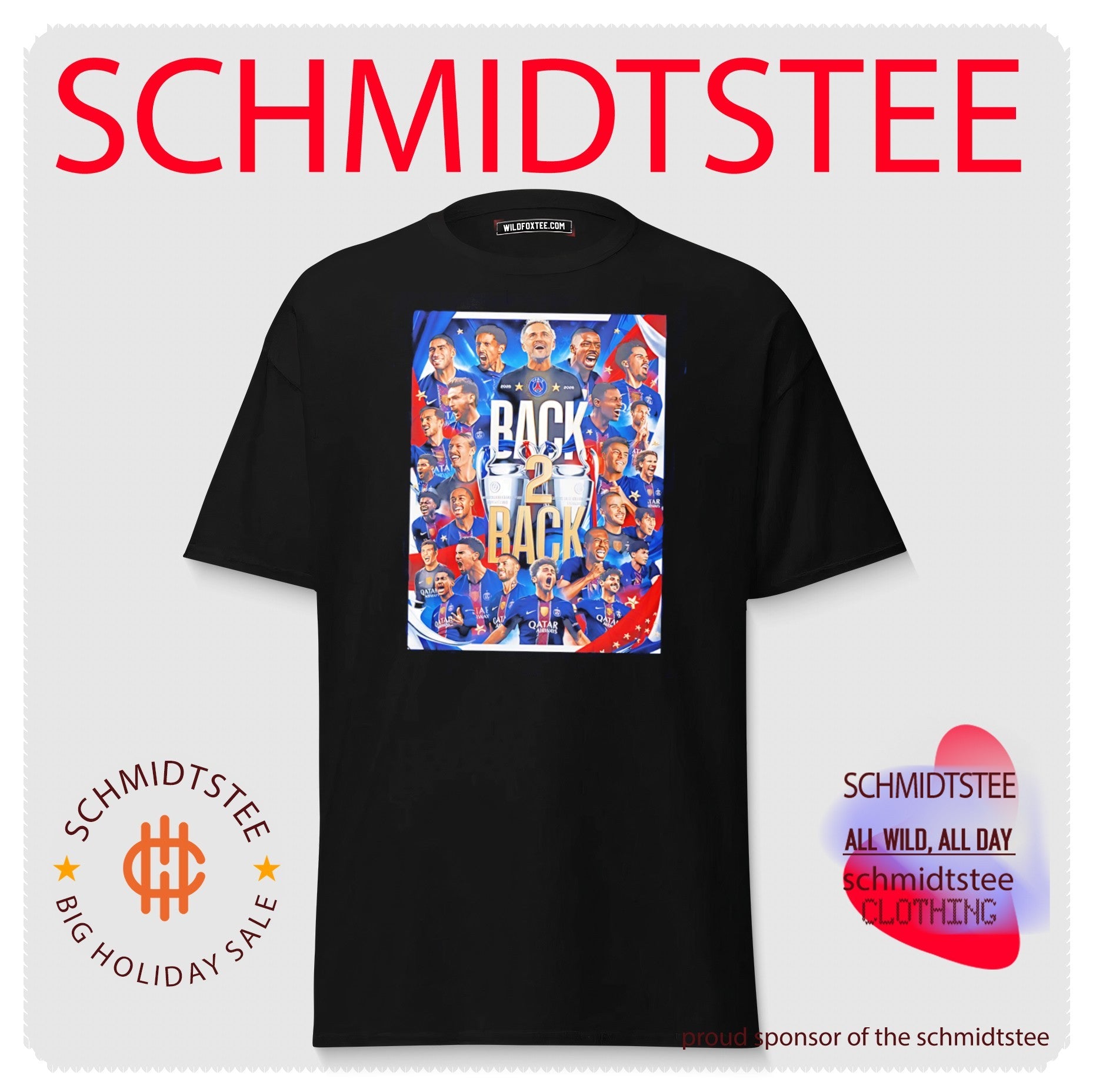 Paris Saint-Germain 2026 UEFA Champions League back 2 back shirt