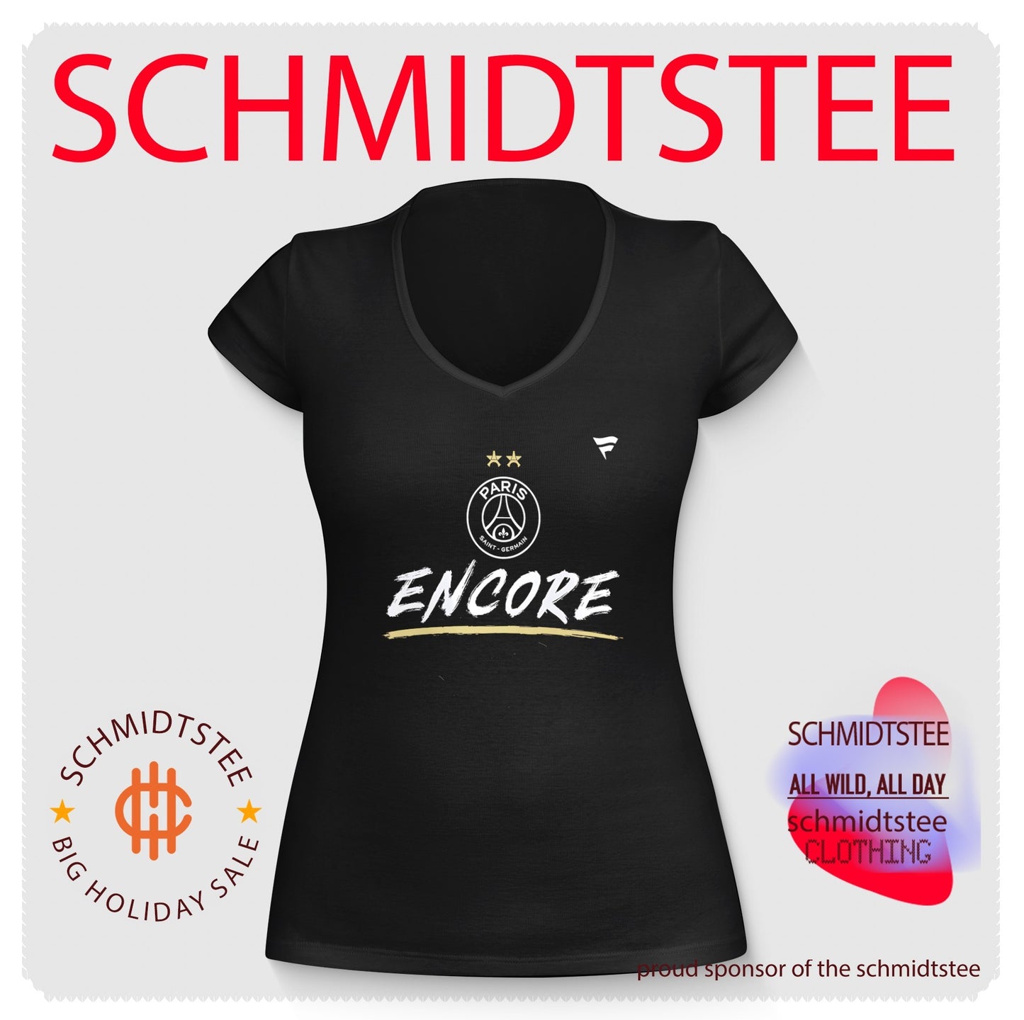 Paris Saint-Germain Encore 2025-2026 Champions League Final T-Shirt