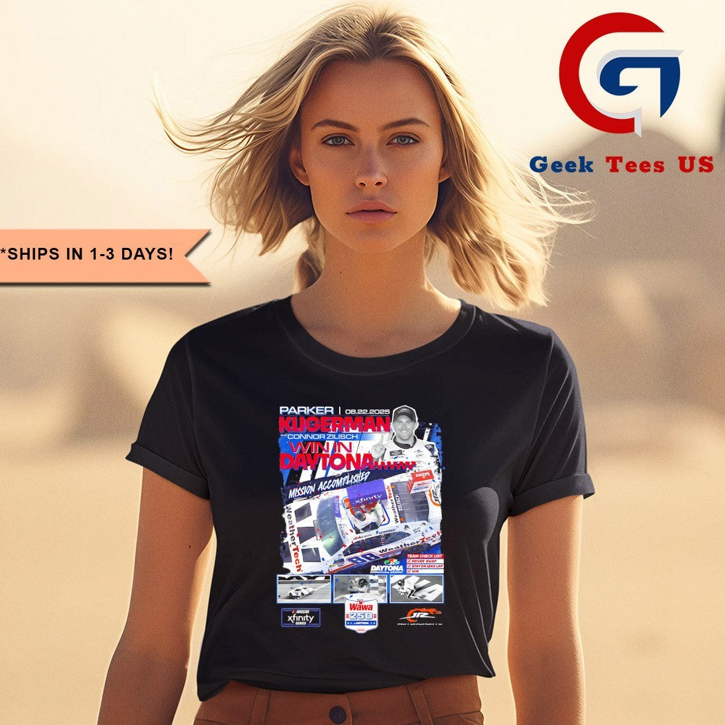 Parker Kligerman and Connor Zilisch NASCAR Xfinity Series Wawa 250 Powered shirt