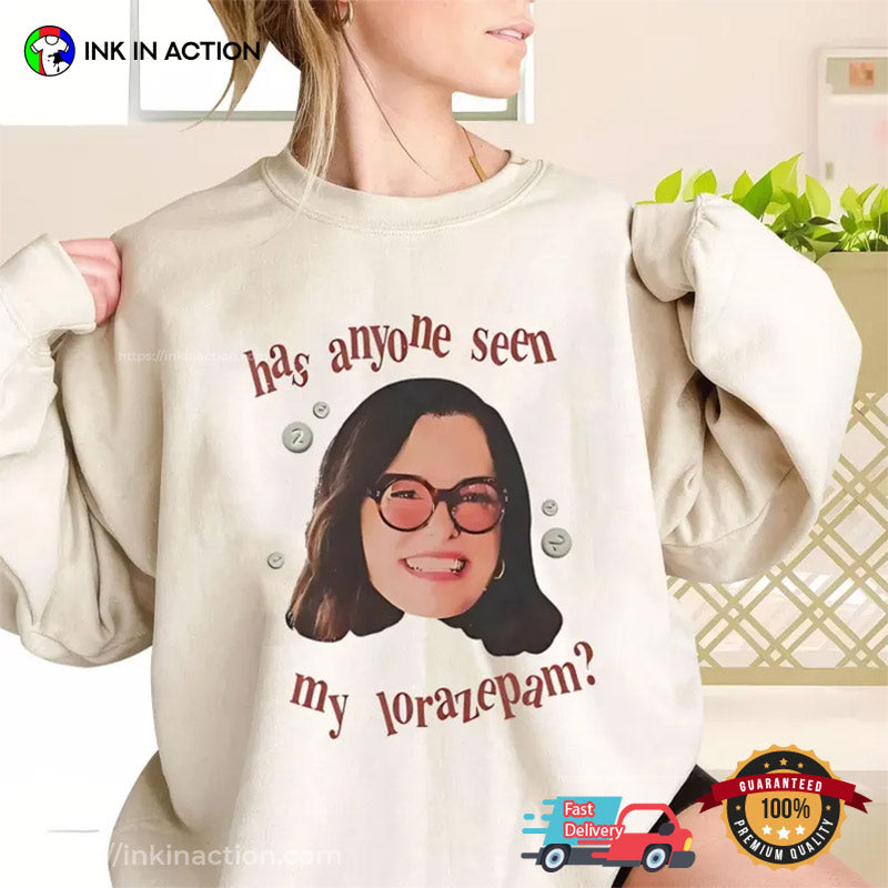 Parker Posey Lorazepam White Lotus Meme Graphic T-shirt