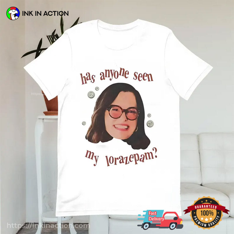 Parker Posey Lorazepam White Lotus Meme Graphic T-shirt