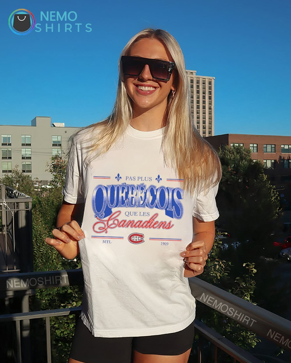 Pas plus Québécois que les Montreal Canadiens shirt
