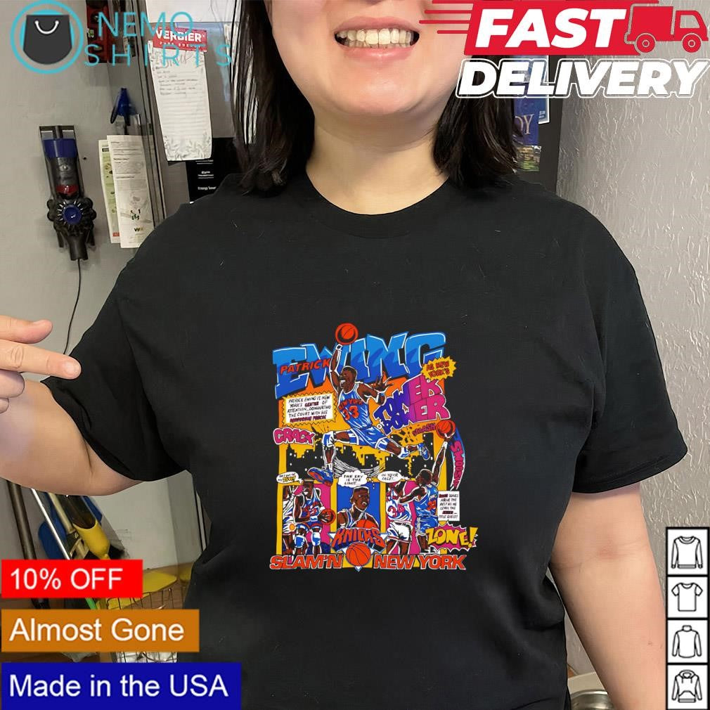 Patrick Ewing Tower of Power Slam’n New York shirt