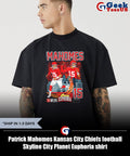 Patrick Mahomes Kansas City Chiefs football Skyline City Planet Euphoria shirt