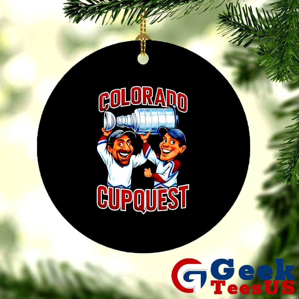 Patrick Roy and Ray Bourque Colorado Cup Quest Hockey caricatures shirt