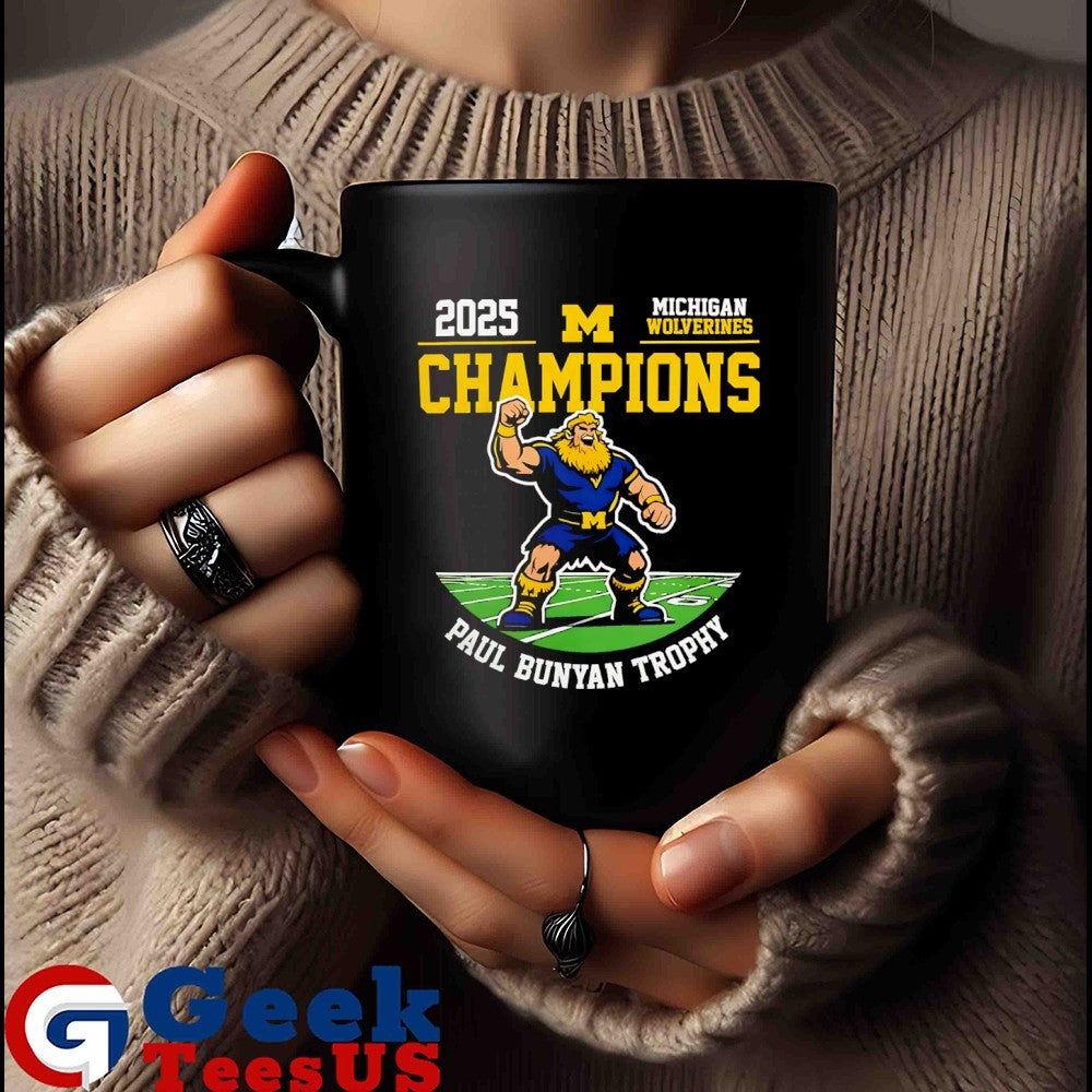Paul Bunyan Trophy Michigan Wolverines Champions 2025 shirt