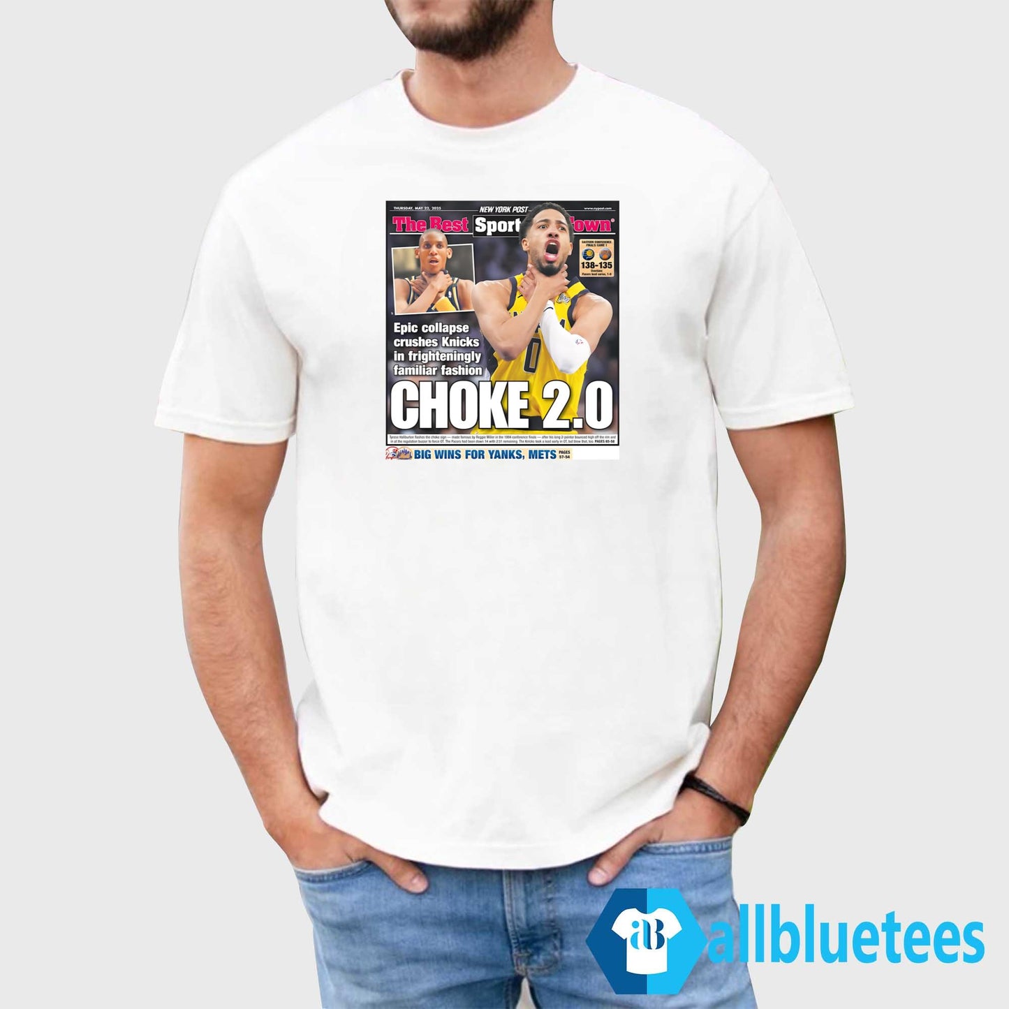 Paul Pierce Tyrese Haliburton Choke 2.0 Shirt
